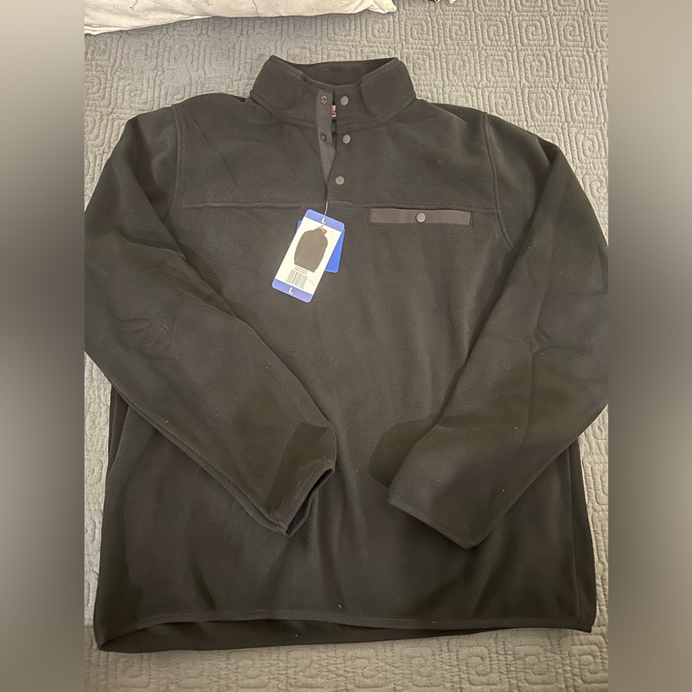 Velour black jacket